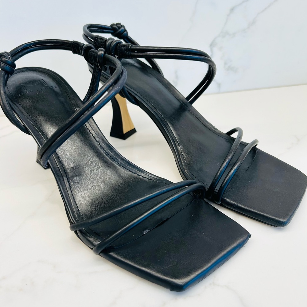 Marc Fisher LTD sling back black heels